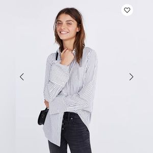 Madewell / Bristol Button Down Shirt in Stripe